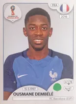 Comprar Figurita Ousmane Dembélé Mundial Rusia 2018 Panini