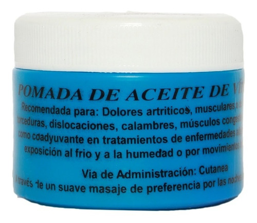 Pomada Aceite De Víbora Articulación Artritis Reumas Varices