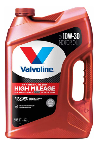 Valvoline 10w30 Semisintetico, Fabricado En Usa, Importado