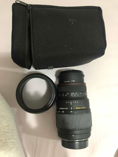 Lente Sigma Apo De 70-300mm Acompanha Case