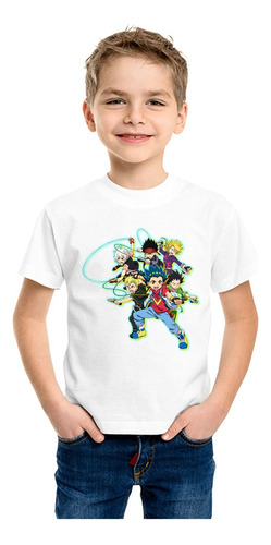 Playeras Beyblade Burst Diseño 18 Anime Caricaturas Beloma