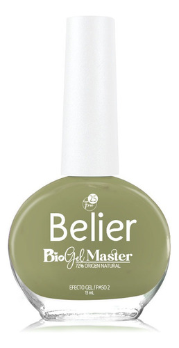 Esmalte Belier Bio Gel Master - mL Color Verde samba