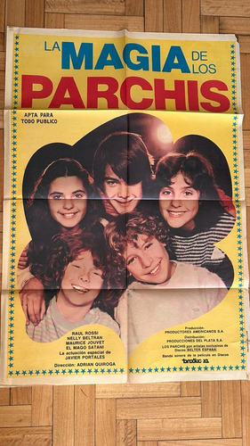 Afiche De Cine Original - La Magia De Los Parchis