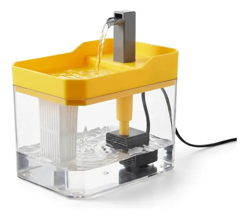 Fonte De Água P/ Gato 110v Silenciosa Filtro Bebedouro Pet 127v Amar