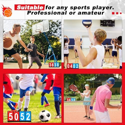 Juego De 6 Marcadores Portátiles Con 4 Marcadores Digitales