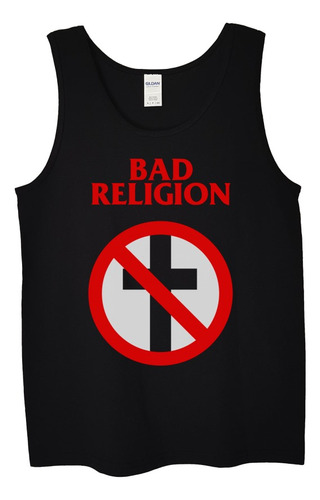 Polera Musculosa Bad Religion Logo Punk Abominatron