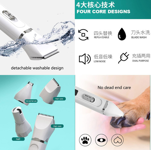 2023 Pet Clipper Juego De Kit De Aseo Para Perros, Recortado