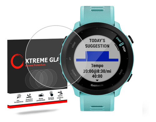 Película de vidrio para Garmin Forerunner 55 Fr 55 Protection