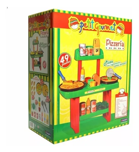 Set De Cocina Juguete Pizzeria 49 Accesorios Lionels