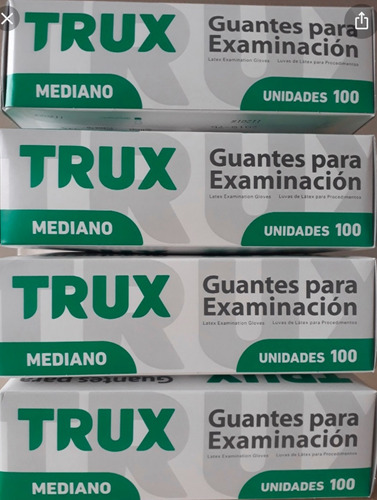 Guantes De Latex Examinacion Talle S (chico) X 100 Unidades