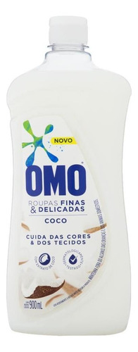 Sabão Omo Roupas Finas e Delicadas Coco frasco