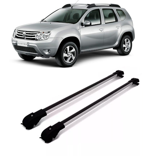 Travessa De Teto Renault Duster 12 A 15 Aluminio Slim Prata