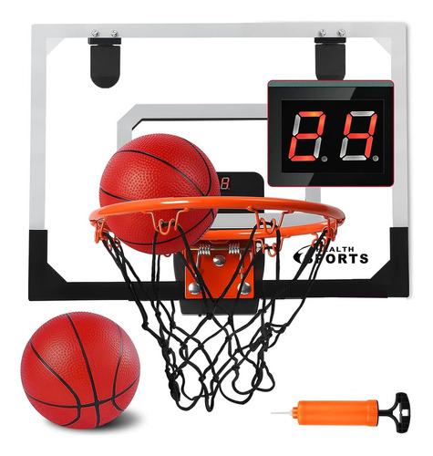 Kit Mini Aros De Basketball Lnterior Con Función Puntuación