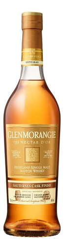 Whisky Glenmorangie Nectar Dor Single Malt 10 Anos 750 Ml