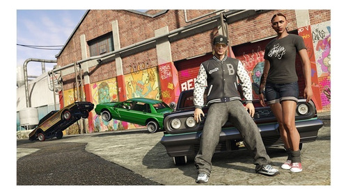 Grand Theft Auto V Rockstar Games Xbox 360 Físico (Reacondicionado)