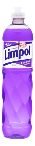 Detergente Líquido Lavanda Limpol Squeeze 500ml