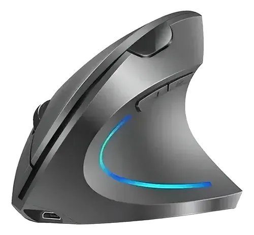 Mouse Ergonomico Vertical Inalambrico 2.4g Recargable Usb-c