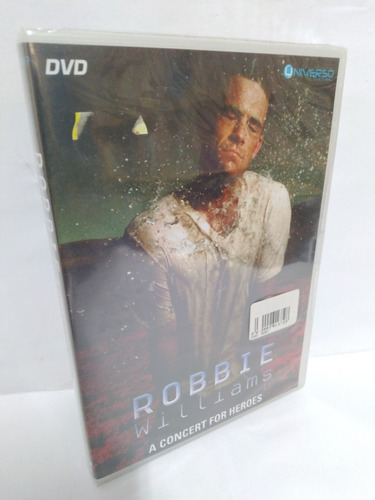 Dvd Robbie Williams A Concert For Heroes - Novo Lacrado!