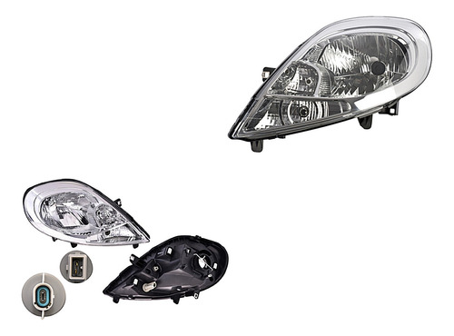 Faros Delanteros Renault Trafic Del 2007 Al 2014