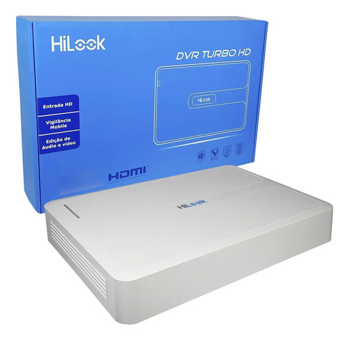 Hilook DVR-108G-M1, 8 canales, 1080p, H.265+, Bivolt, 110 V/220 V