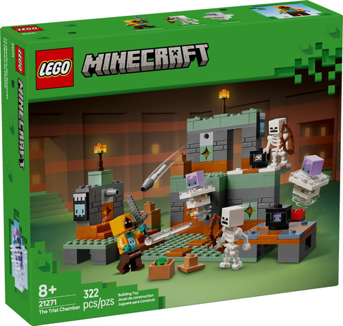 Lego® Minecraft® A Câmara Do Desafio; Kit Gamer 21271 322 Minecraft