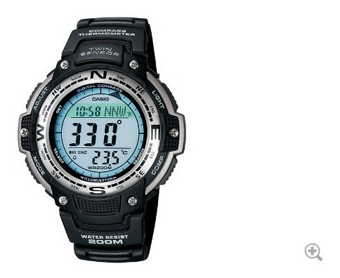 Relogio Casio Sgw-100-1v Bussola Termometro