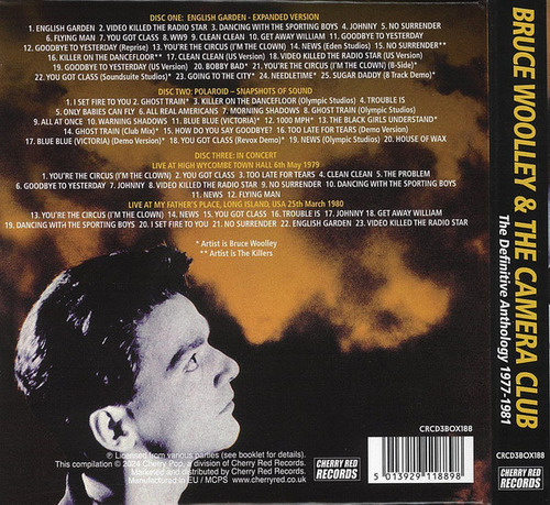 Cd The Definitive Anthology 1977-1981 (bruce Woolley And The Estándar