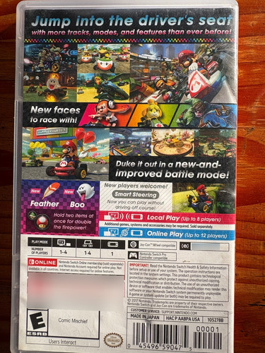 Mario Kart 8 Deluxe Edition (Usado)