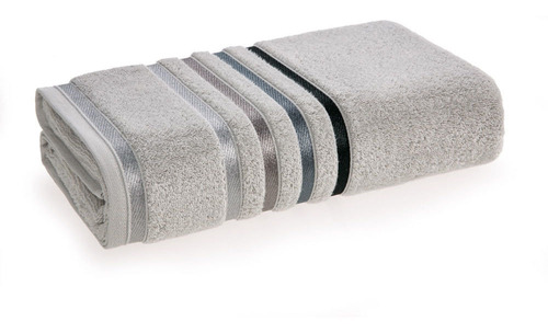 Toalla De Baño Lumina Gris Perla/gris