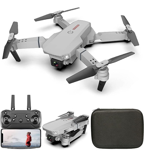 Drone Wifi  Hd E88 Con Joystick Incluido, 1 Bateria Litium