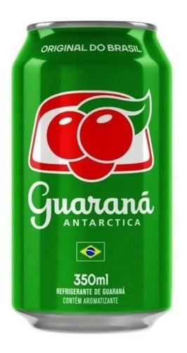 Guaraná Antarctica Original De Brasil 350ml