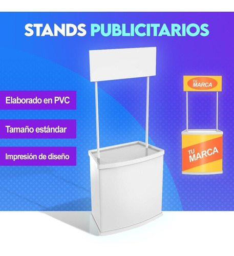 Stands Publicitarios Para Promociones Productos O Servicios