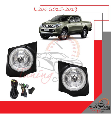 Halogenos Mitsubishi L200 2015-2019