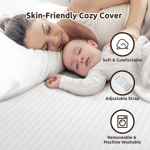 Unipon Cubrecolchón De Espuma Viscoelástica Con Gel De 2 Pul