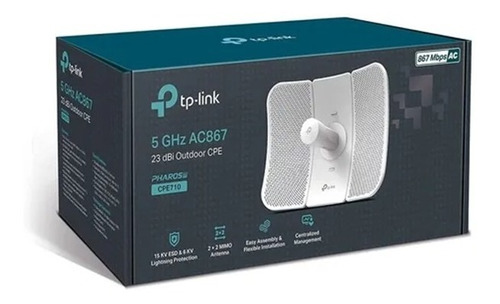 Tp-link, Access Point Antena Exteriores 5ghz / 23dbi, Cpe710