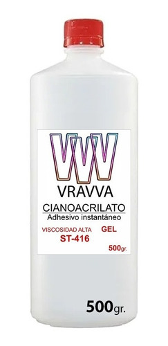 Cianoacrilato Adhesivo Instantáneo St-416 Vis / Alta 500gr.