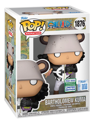 Funko Pop Bartholomew Kuma #1876 Wondrous 2025 One Piece