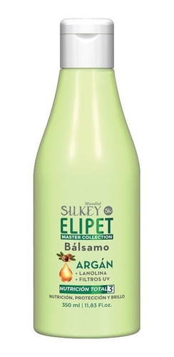 Silkey Elipet Shampoo + Bálsamo Argan - Filtros Uv X 350 Ml
