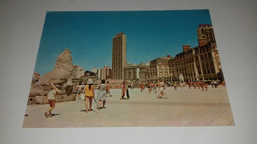 Antigua Postal Mar Del Plata Rambla Decada Del 70