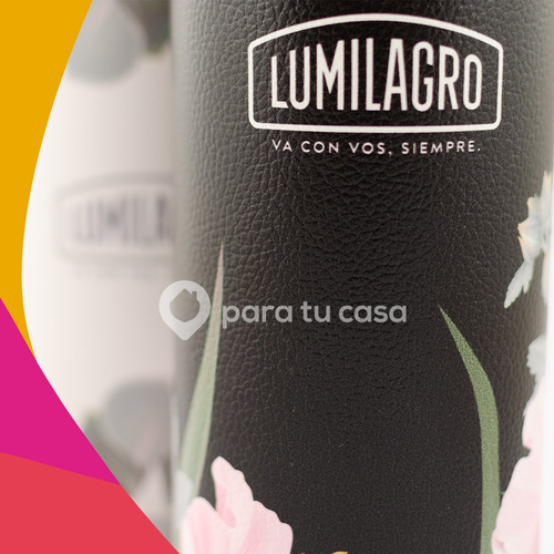 Imagen 4 de 10 de Termo Acero Inoxidable Luminox Forrado Deco 1 Lt Lumilagro