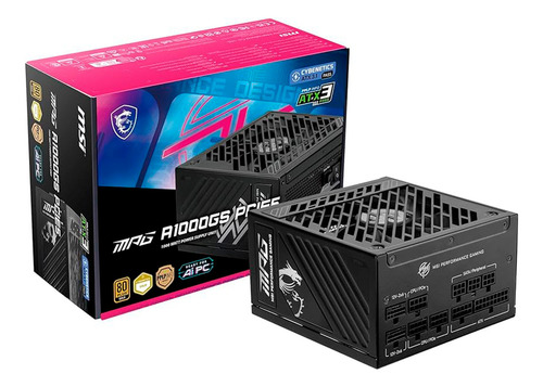 Fuente De Poder 1000w Msi Mpg A1000gs 80 Plus Gold Modular