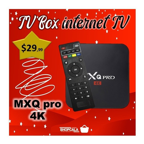 Tv Box Mxq Pro 4k - Remate Oferta