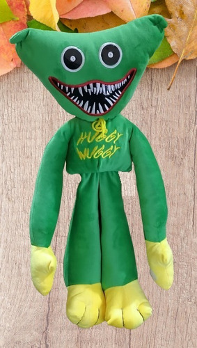 Imagen 3 de 4 de Peluche Huggy Wuggy Verde - Poppy Playtime