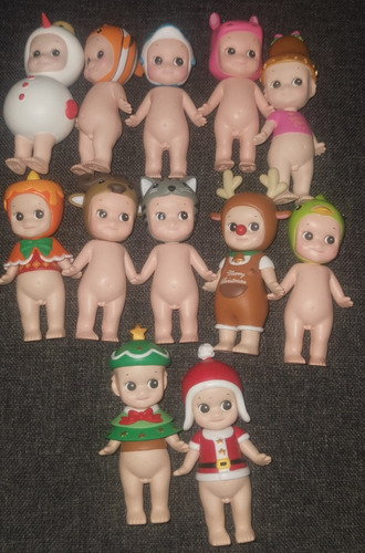 Sonny Ángeles Lote 12 Querubines Hermosos Kewpie Minis 8 Cm