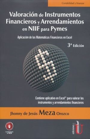 Libro Valoracion De Instrumentos Financieros Y Arrenda Nuevo