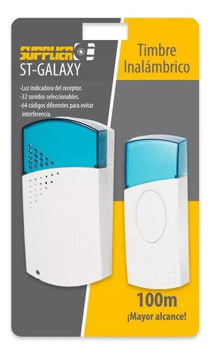 Timbre Inalámbrico Supplier St- Galaxy 100 M Alcance