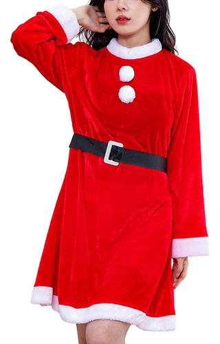 Vestido Navideño De Papá Noel, Disfraz Navideño, De Papá