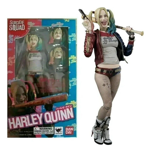 Shf Suicide Squad Harley Quinn Acción Figura Modelo Juguete