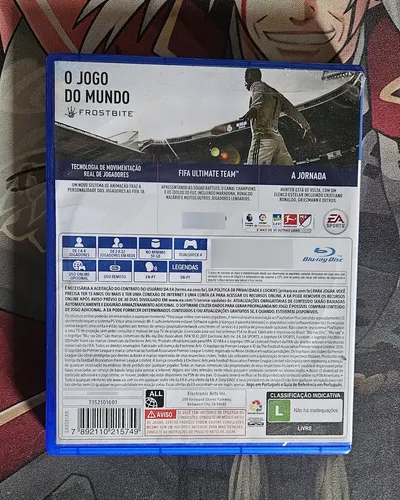 Jogo Fifa 18 Ps4 | MercadoLivre