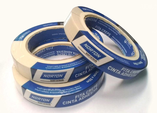 Cinta De Papel Norton 18mm X 50mts